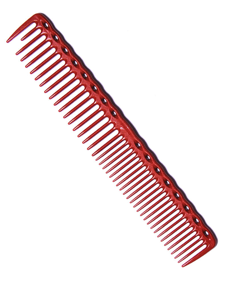 Long Round Tooth Hair Cutting Comb - Ergonomic Detangling and Styling Tool