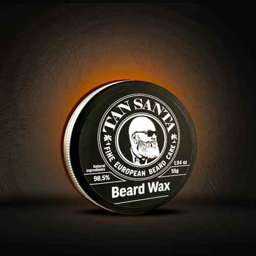 Beard Wax/Balm/Butter for Men With Bergamot Oil and Beeswax - Softener and Moisturizer for the Modern Man