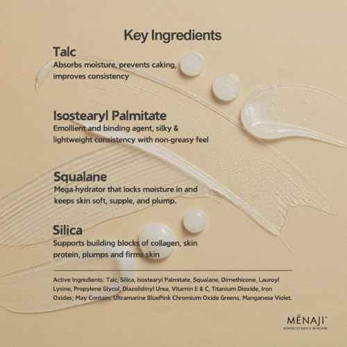 M?naji HDPV Anti-Shine Sunless Tan and Deluxe Kabuki Brush