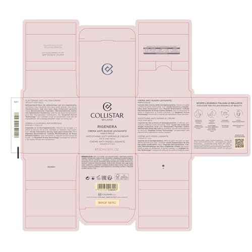 Collistar Rigenera Smoothing Anti-Wrinkle Cream 50ml