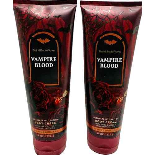 Bath & Body Works Vampire Blood Ultimate Hydration Body Cream 8 Ounces Pack of 2