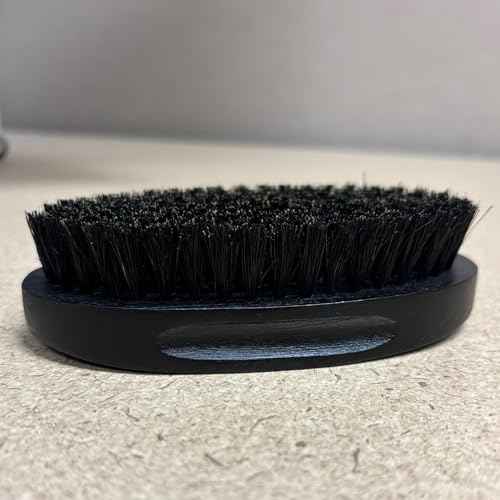 Wooden Beard Brush with Boar Bristles & Pear Wood Comb Set