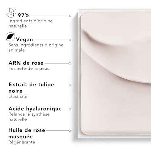Lierac Lift Integral Night Cream Refill - Firming & Lifting Night Moisturizer with Hyaluronic Acid, Rose RNA & Black Tulip Extract, Suitable for All Skin Types, Including Sensitive - 50ml Refill