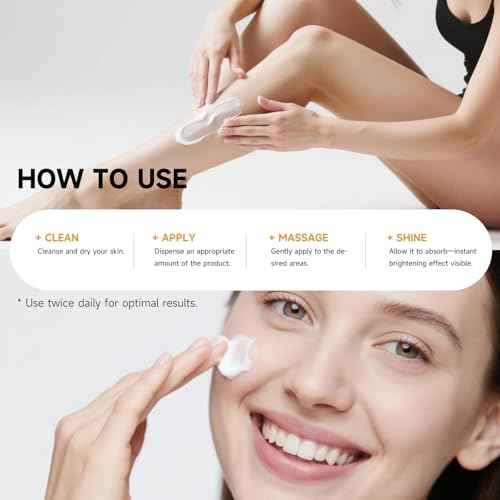 Skin Bleaching Cream - Vitamin C Dark Spot Remover for Underarms, Knees, Elbows & Bikini Line/whitening cream/skin bleach (50ml/1.69FL.OZ)