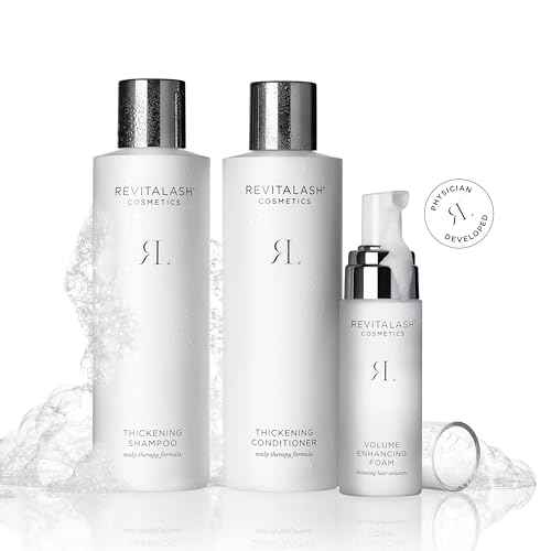 RevitaLash Cosmetics Thickening Conditioner- Scalp Therapy Formula, Hypoallergenic & Cruelty Free, 8.5 Fl Oz
