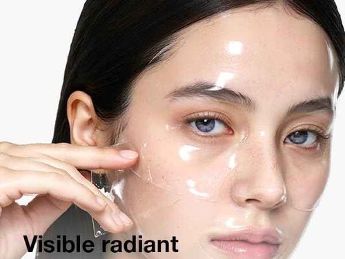 HAMEL 3X Vita Aurora Overnight Gel Mask︱Radiance & Clarity-Boosting Night Mask︱Hydrating Glow Formula for Fresh-Looking Skin︱K-Beauty︱34g x 4ea