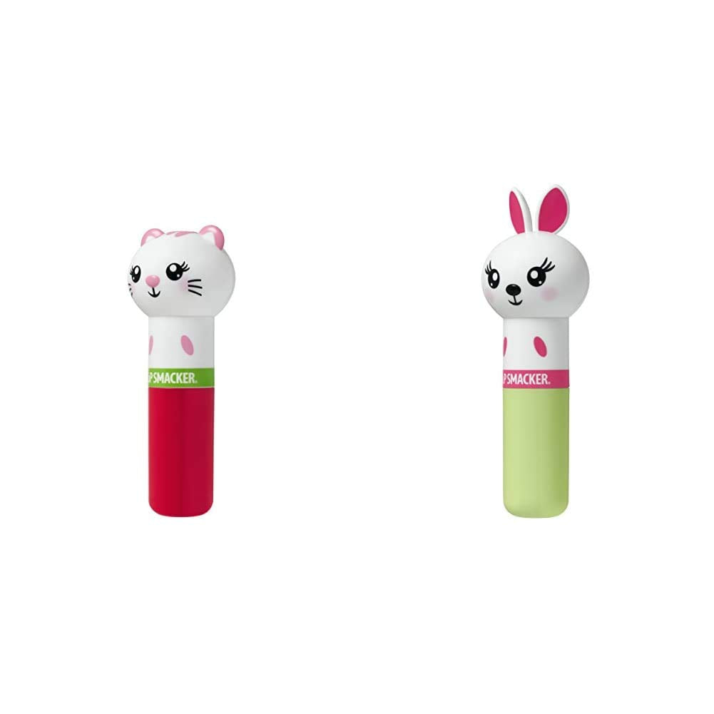 Lip Smacker Lippy Pal Lip Balm Kitten Water-Meow-lon + Bunny Carrot Cake