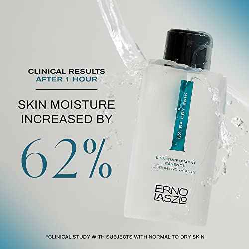 Erno Laszlo Skin Supplement Essence, Alcohol-Free, Refreshing and Hydrating Facial Toner for Flaky Skin, Soothing and Replenishing Moisture Helps Revive Complexion, 6.8 oz