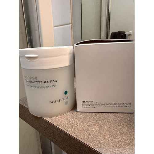 MU: STEM Hydrating, Brightening,Calming Essence Pad. Derma-Healing Complex Hydrogenated lecithin Toner Pads - Radiance Booster, Smooth, Soft, Illuminating Skin 60 Pads 5.75 Oz