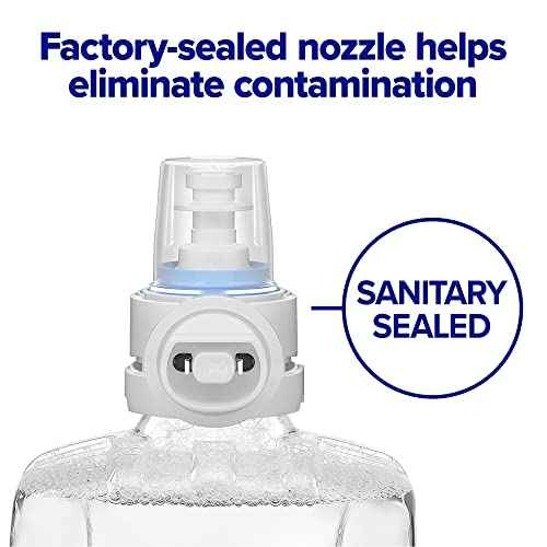 PURELL Brand HEALTHY SOAP Mild Foam CS6 Starter Kit, 1-1200 mL Brand Healthy SOAP Mild Foam Refill + 1 CS6 Graphite Automatic Soap Dispenser (Pack of 1) ? 6574-1G - Manufactured by GOJO, Inc.