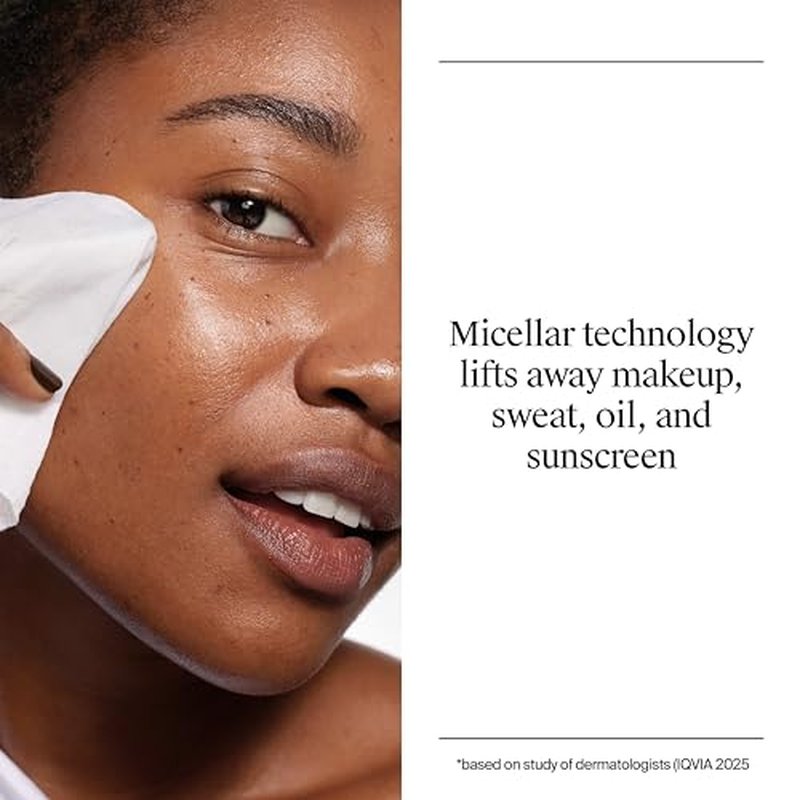 Neutrogena Micellar Makeup Remover Wipes, 2-Pack (50 Count)