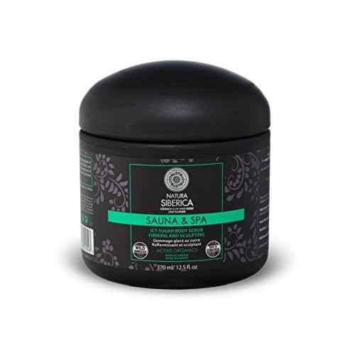 NATURA SIBERICA SAUNA & SPA ICY SUGAR BODY SCRUB SLIMMING 370 ml