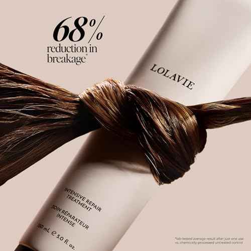 LolaVie Intensive Repair Treatment - 5 oz, 2 Pack - Significantly Strengthens Chemically-Treated Hair & Reduces Breakage for 10x Softer, Smoother Hair - Color Safe