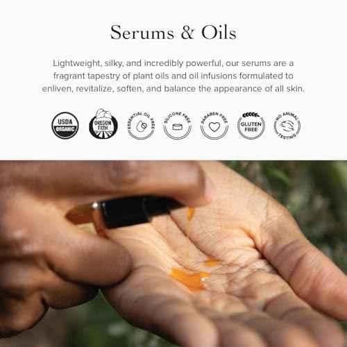 evanhealy Pomegranate Vitality Serum | Organic Sea Buckthorn Berry Oil with Rosehip Seed | Balance, Moisturize, & Nourish Facial Skin