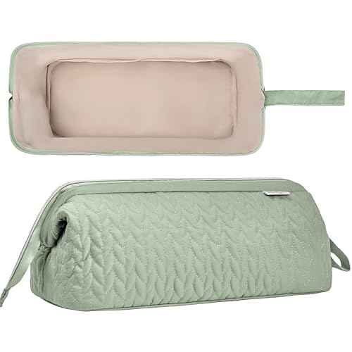 Shark Flex Style Case for Airwrap Hair Dryer Brush Revlon Hair Tools Travel Bag Carrying Case Flat Curling Iron Organizer (Sage Green)
