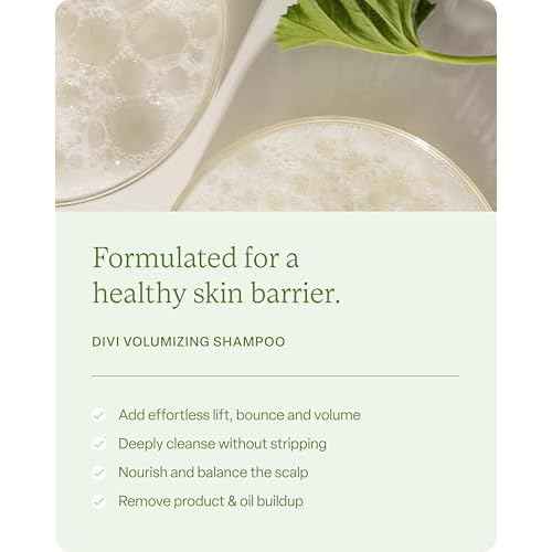 Divi Healthy Hair Goals Bundle - 30ml Hair Serum, 2 Fl Oz Volumizing Shampoo, & 2 Fl Oz Volumizing Conditioner