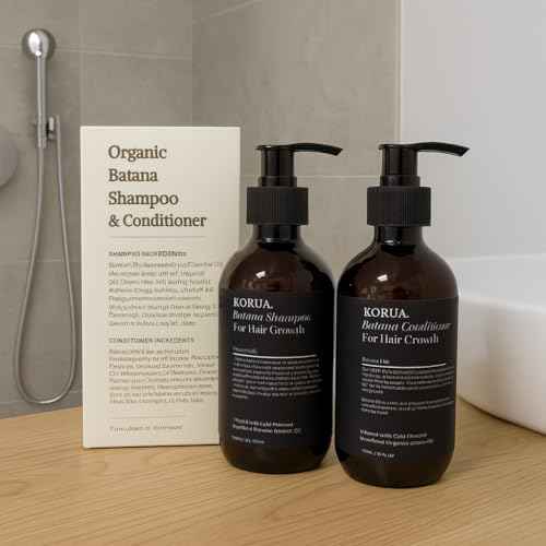 Batana Oil Shampoo and Conditioner for Hair Growth and Healthy Hair