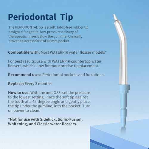Replacement Heads for Waterpik, Replacement Picks for Water Pik Water Flosser (8 Tips Combo + Storage Case + Travel Case)