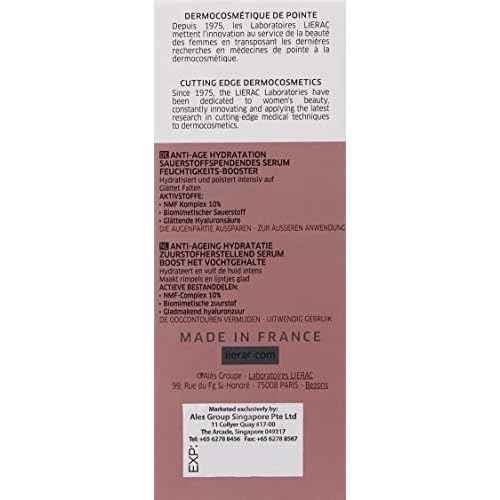 Lierac Hydragenist Moisturizing Serum Oxygenating Replumping 30ml