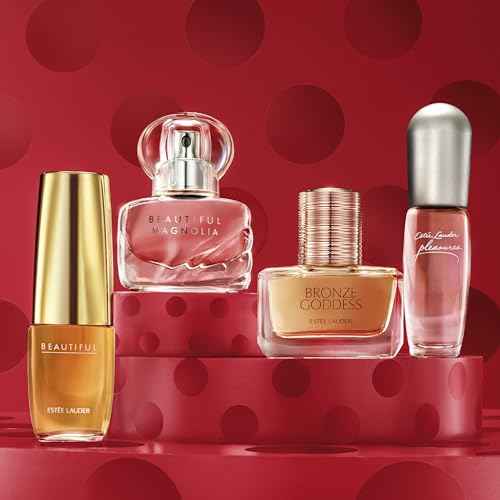 Est?e Lauder Fragrance Treasures Travel Size Perfume Gift Set | Includes Beautiful Magnolia, Bronze Goddess, Beautiful & Pleasures | Perfumes for Women