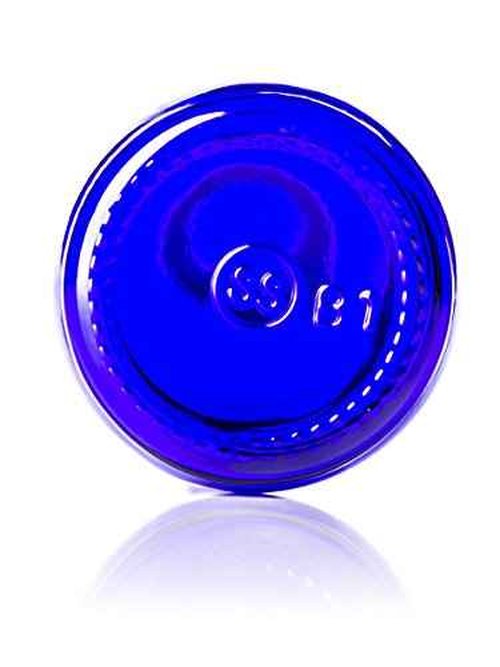 Cobalt Blue Glass Spray Bottle (2 oz, 2 pk) Waterproof Labels Included, Fine Mist Sprayer, Essential Oils, Colognes & Perfumes