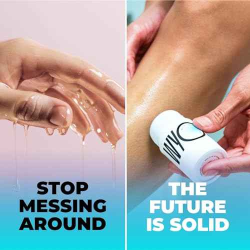 WYOS All Over Oil Stick 3 Pack, Face Body Oil Dew Hydration Shine Glow, Moisturizing Non-Greasy Formula, Travel Friendly, Leak Free, Highlighter Balm, Hair Stick, Vegan, Sulfate Free, Paraben Free