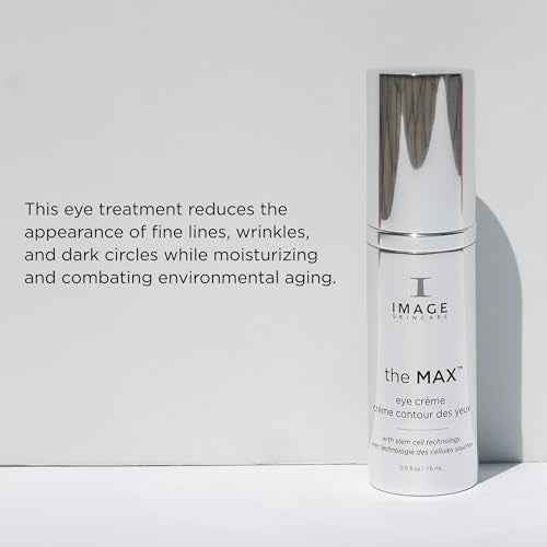 IMAGE Skincare, the MAX Eye Cr?me, Under Eye Cream to Reduce Appearance of Fine Lines and Puffiness for Brighter Looking Eye Area, 0.5 oz