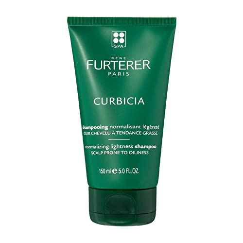 Rene Furterer CURBICIA Purifying Lightness Shampoo - For Oily-Prone Scalp - Sebum Control - 5 fl. oz.
