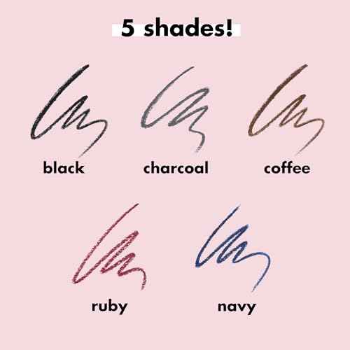 e.l.f. No Budge Retractable Eyeliner, Creamy, Ultra-Pigmented & Waterproof, Creates Bold & Defined Lines, Vegan & Cruelty-Free, Navy