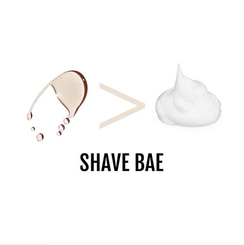 SHAVE BAE ALL-NATURAL Shaving Oil - No Razor Burn or Bumps | Hydrating | Beard & Bikini Lines | Silky Smooth Skin | Non-Toxic, Made in USA | Ditch Shaving Cream & Skip Lotion | Best shave ever