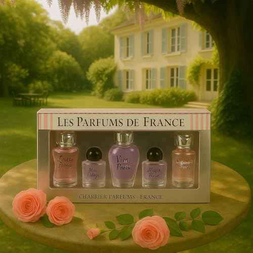 Charrier Parfums - 5 Eaux de Parfum Gift Set - 'Collection Fashion' - 49.7 ml - Made in Provence, France