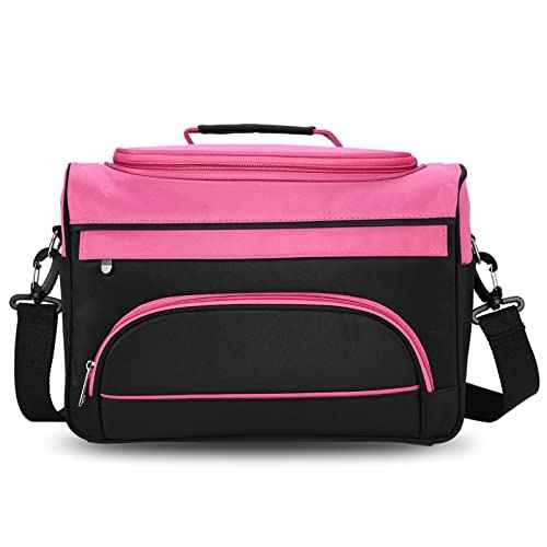 ZJchao Hairdresser Tool Storage Bag, Hair Salon Kit, Professional Beauty Tool Travel Case, Large Capacity Portable Hair Stylist Bag, Hairdressing Bag, Mobile Beauty Salon Kit Holder
