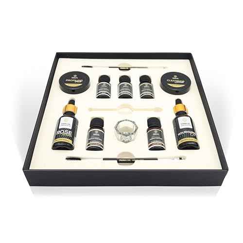 Parallel Products Henna Hair Color Kit - Complete Tint Kit for Professional Spot Coloring - Covers Grays and Roots - Color Palette Included