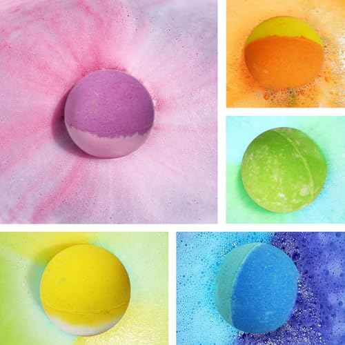 Bath Bombs for Kids with Toys Inside, Kids Bath Bombs for Boys Girls, 9-Piece Bathbomb Set Includes 9 Pull-Back Cars and 3 Vehicles, Halloween Christmas Birthday Easter Gift Set for Children