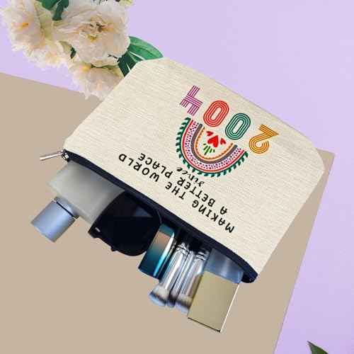 Happy 21st Birthday Gifts Ideas for Her Makeup Bags, Women, Teenage Girls Trendy Stuff, Girls, Friends, Daughter, Christmas, 2004 Funny Cosmetic Travel Pouch 21 Year Old Birthday Decorations from Mom
