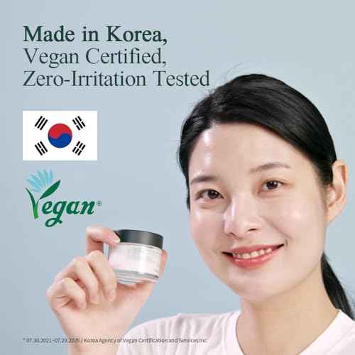 Pyunkang Yul PKY Calming Moisture Barrier Cream Instantly Soothes Sensitive Skin, Hyaluronic Acid & Ceramide for Hydration, Vegan, Korean Skincare (3.38 Fl. Oz, 100ml)