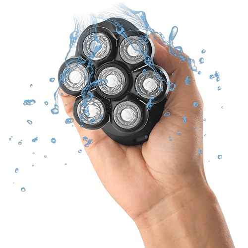 StyleCraft Ace 7X Rotary Bald Head Shaver ? Cordless Electric Razor for Men, Ultra-Close Foil Shaver, USB Rechargeable