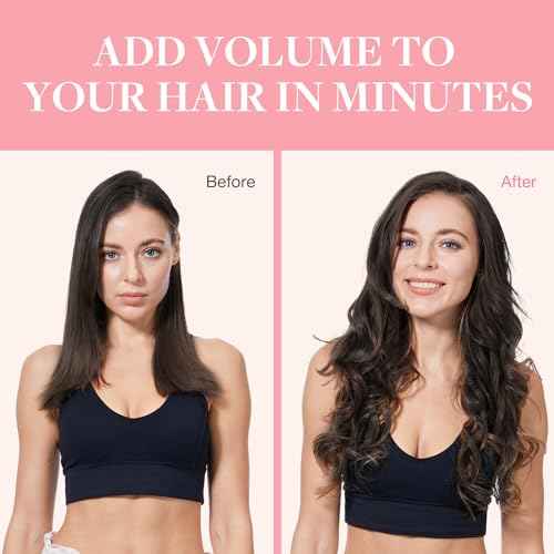 GOO GOO Clip in Hair Extensions Real Human Hair, Remy Human Hair Extensions Clip ins for Women, Natural Human Hair, 18inch 120g 7Pcs, 2 Dark Brown