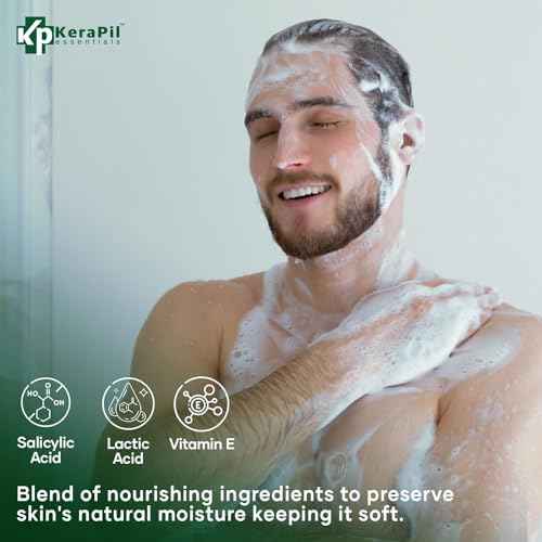Bacterinyl Tea Tree Oil Body Wash - Antibacterial & Antifungal Support for Ringworm, Body Odors, Athlete¡¯s Foot & Acne, Helps Soothe Itchy, Dry Skin - Made in USA (16 fl oz)