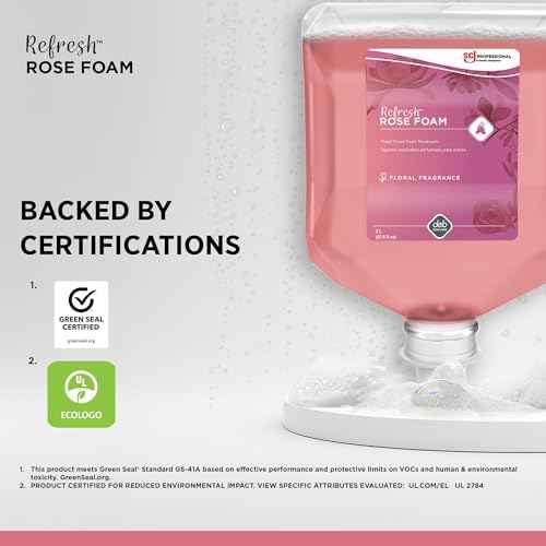 SC Johnson Professional REFRESH ROSE FOAM HAND SOAP 2 LITER, 4 PACK