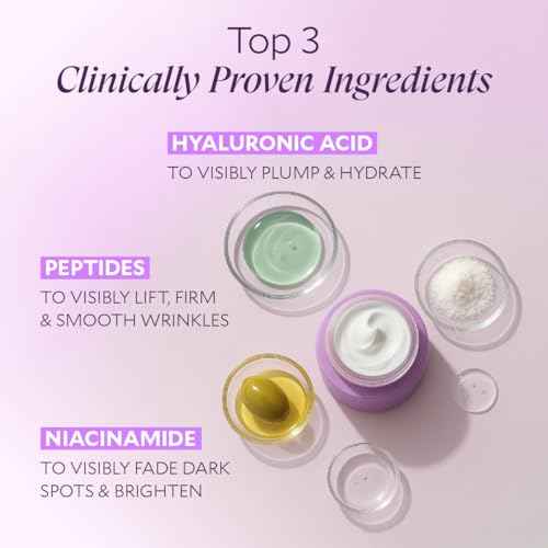 FI?RA MoistureWiser ? Anti-Aging Face Moisturizer for Mature Skin ? Hydrating Face Cream with Peptides to Firm & Smooth ? Facial Moisturizer, Face Lotion & Skin Care ? Day & Night ? 1.69 fl oz