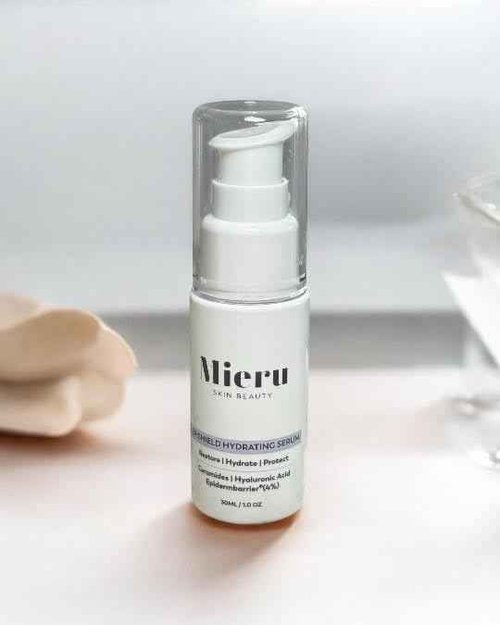 MIERU Epishield Hydrating Serum with Ceramides & Hyaluronic Acid – Restores Skin Barrier, Hydrates & Protects