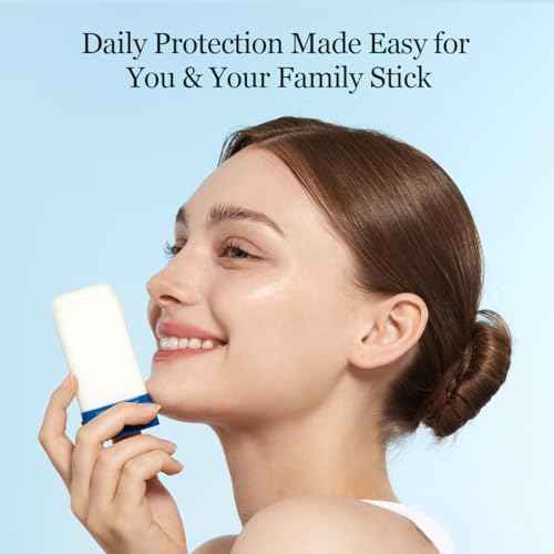 ROUND LAB Birch Juice Moisturizing Sun Stick Broad Spectrum SPF 50+, 0.67oz, Sunscreen Stick for face and body, No White Cast, Non-Sticky, Travel-Friendly, Protector Solar Barra, Korean Sunscreen