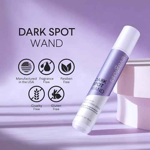 Dark Spot Remover for Face Wand: Age Spot Sun Spot Post-Acne Brown Spot Correcting Serum - Melasma Freckle Pigmentation Blemish Removal, with Niacinamide Tranexamic Acid 15mL