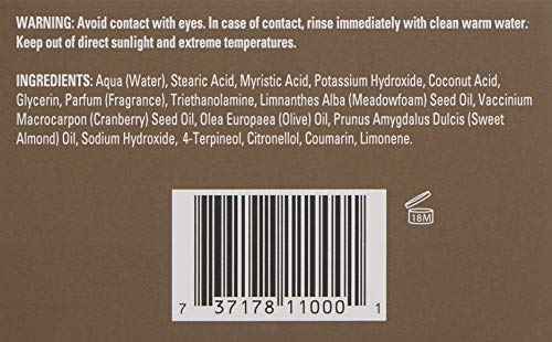 St James of London Mandarin & Patchouli Shave Cream Jar, 5.07oz