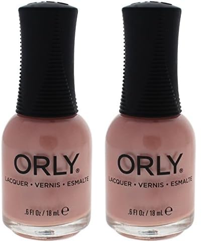 Orly Nail Lacquer, Toast The Couple, 0.6 Fluid Ounce (Pack of 2)