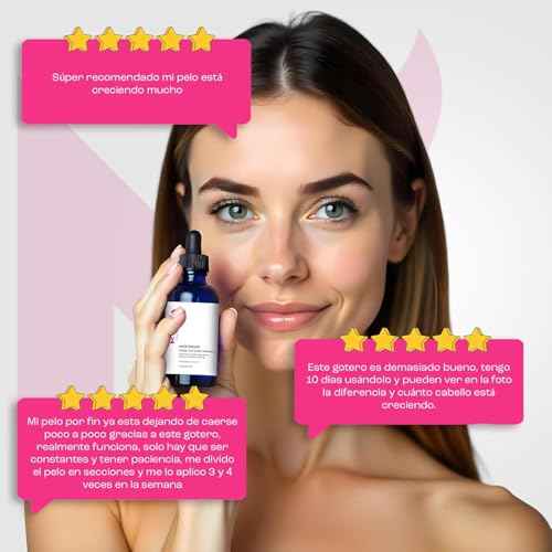 Maka Capillary Hair Growth Drops for Women and Men - Natural Rosemary, Ginger, Cinnamon Ingredients with 1.5% Minoxidil, Anti-Hair Loss and Hair Regrowth Treatment, 4 Oz