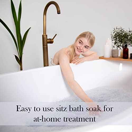 Aromasong Sitz Bath Soak 2lb ? Sitz Bath Salt for Hemorrhoid & Postpartum Care ? Dead Sea & Epsom Salt Soak with Lavender, Chamomile & Tea Tree ? Natural Sitz Bath Salts ? Made in USA