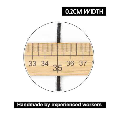 6inch 100 Strands 0.2cm Width 100% Human Hair Dreadlock Extensions, Full Handmade Loc Extensions Human Hair for Men Women Kids, Permanent Dread Extensions(Natural Black)