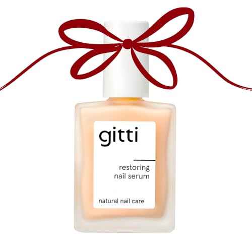 gitti Restoring Nail Serum I Natural Nail Care, Non-Toxic, Plant-based, 98% Natural Origin, Cruelty-Free, Vegan I Hydrating, Helps Strengthens Nails, Non-Greasy, Nail Recovery (0.5 fl oz)